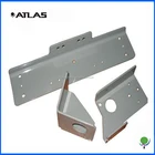 custom steel stamped fabricated support brackets, oem metal plate stamping process