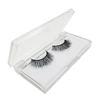 Private label Custom 3D False Eyelash Packaging 100% Real Mink Fur Lash Package Acrylic Eyelash Box OEM Custom Logo Packaging