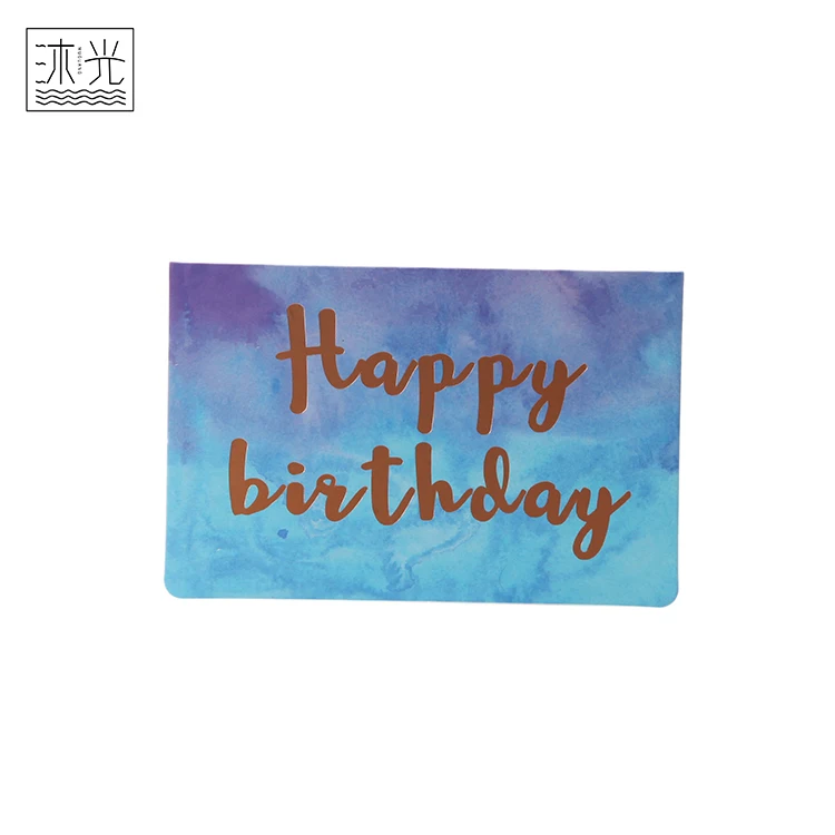 watercolor designs handmade happy birthday gift greeting cards