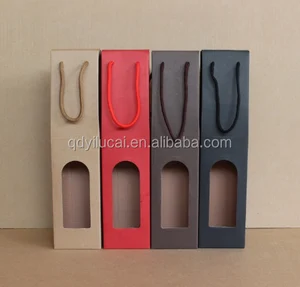 packaging & printing boxes gift box single wine bottle gift box