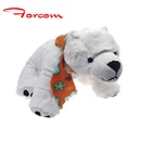 Custom cute low MOQ polar bear plush toy