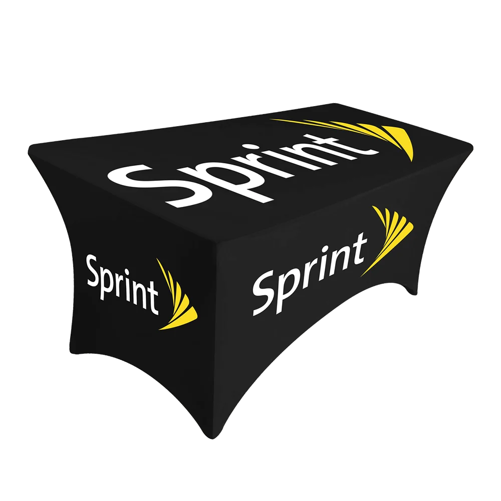 Custom Logo Polyester Printing Table Cover