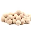 Wood crafts art minds waldorf sorting games solid smooth birch balls 1" mini unfinished natural round wooden ball