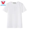 Wholesale Custom Design Cotton 120 gsm cheap promotional white t shirt