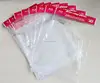 China product custom opp plastic bag for cd dvd disc with 500pcs/bag