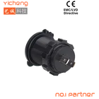 Universal Car 12v Car Charger Socket Dual Port 3.1A 2.1A 12V 24V Universal Bus Car USB Charger Socket