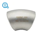 ASME B16.9 45 Degree Pipeline Elbows Stainless Steel Butt Welded Pipe Fitting