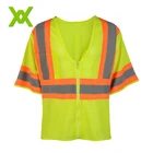 Fluorescent yellow safety wear construction clothing vest safety products