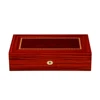 Beautiful wooden jewelry watch box for women with lock