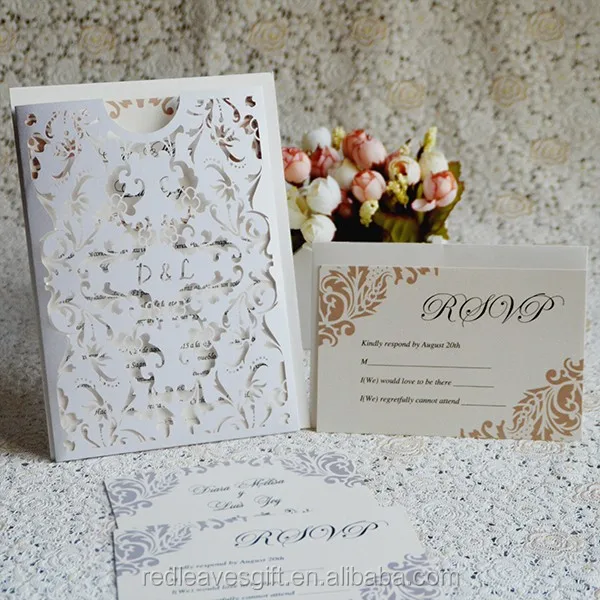 hot sale laser cut wedding invitation,bengali wedding invitation