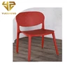 Luxury Design High Back Plastic Restaurant office chair seat warmer dining room chairs modern for wedding