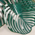 Iron Art Metal Decoration Items Leaf Wall for Living Room