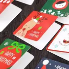 Greeting Card Cardcard Wholesale Custom Design Cute Christmas Holiday Greeting Card Pack