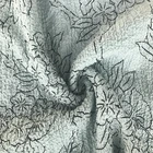 Customized printed Heavy Bubble Chiffon Fabric
