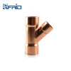 Y Tee RED Copper Fittings