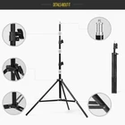 Custom adjustable flexible tubes aluminium camera tripod light tripod light stand FOB Referen