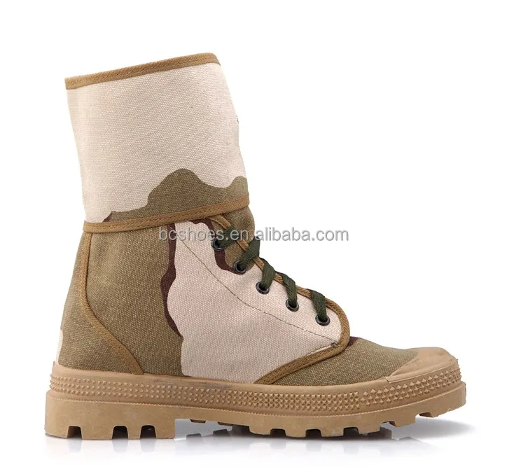 2014 Canvas Military Tan Desert Boots/tan Tactical Combat Boots/army