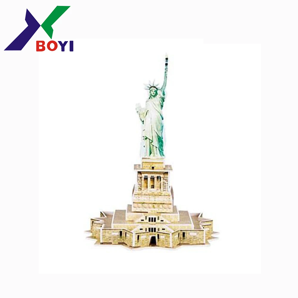 promotional gifts custom paper foam material 3d diy building