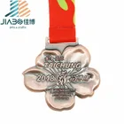 custom red bronze 3D flower compass miraculous medals catholic