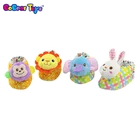 BobearToys wholesale winter baby 3D animal rabbit elephant warm soft cotton fabric shoes first walk