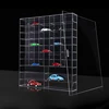 Customized Acrylic Storage Box Display Scale Rack Plexiglass Acrylic Toy Vehicle Model Car Model Tile Display Box