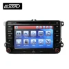 High quality 2din 7inch touch screen car dvd player for vw golf 5