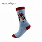 wholesale custom christmas unisex cozy packaging for socks