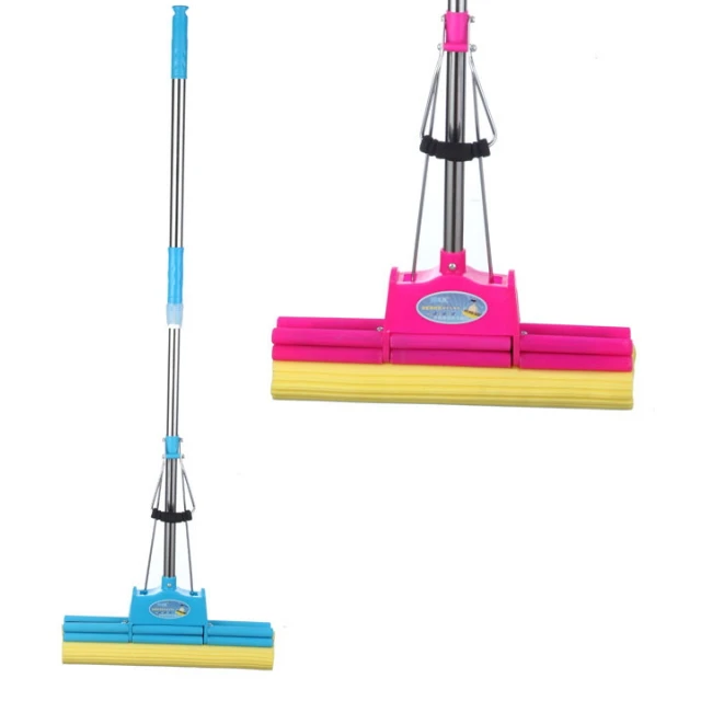 Magic Double Roller PVA Sponge Mop for Household Cleaning