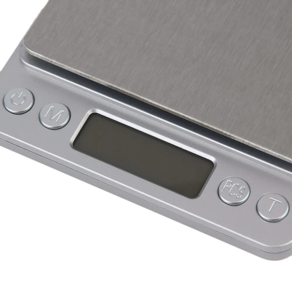 High Accuracy Mini Digital Scale Electronic Scale Platform Jewelry Gold Diamond Scale 500g/0.01g Weighing Balance Blue LCD