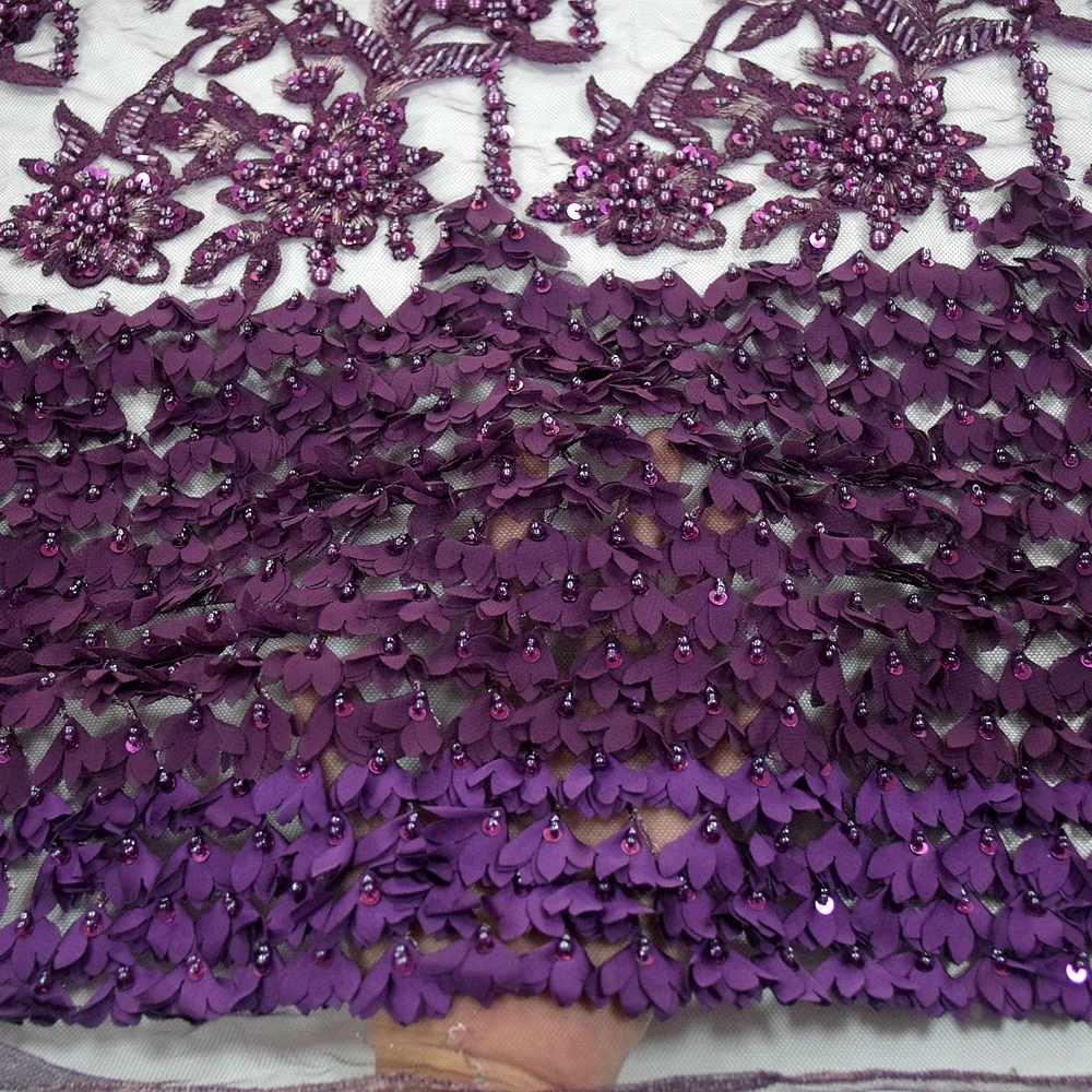 dark purple lace fabric