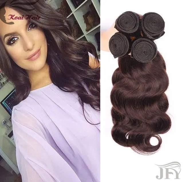 dark brown hair weave