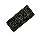 T-shirt woven label and tag woven neck label garment tag