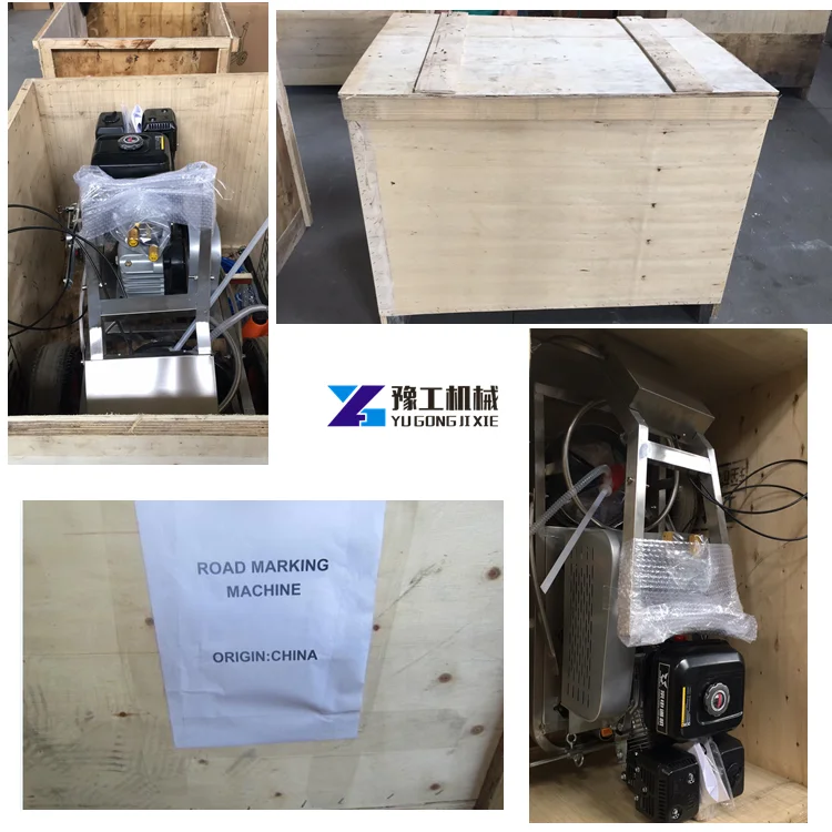 Two Component Cold Spray Road Marking paint Machine