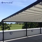 Waterproof Canopy Resistant Retractable Electric Roof Awning