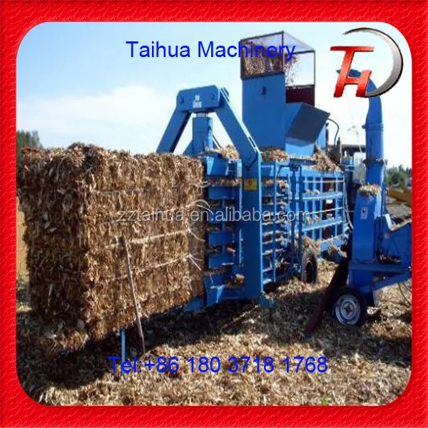 2016 Pine Straw Compactor Machine And Pine Straw Compact Baler For
