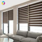natural look zebra blinds windows roller blinds