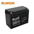 Bluesun deep recycle solar batteries 12v 55ah 80ah 100ah 120ah 200ah 250ah AGM lead acid battery scrap