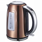 Stainless Steel Electric Kettle, 1.7L Fast Cordless Electric Kettle with Auto Shut-Off and Overheating Protection, Silver