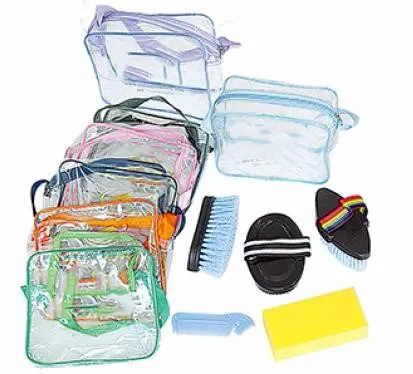 Horse grooming kit horse cleaning brush set saddlery wholesale/horse products