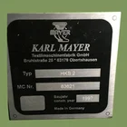 Used Karl Mayer warp knitting needle machines knitting machine used