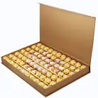 Custom gift box with lid and base chocolate presents cardboard packing