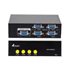 RJE-V401 high quality 4 port button vga switch 4 in 1 out splitter
