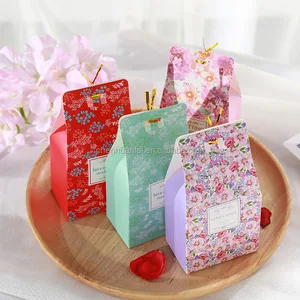 personalized gold &silver wedding party favors gift box event