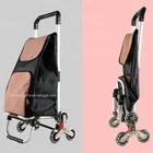 Supermarket Portable SALE Folding Trolley Bag Shoppinjg Cart