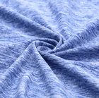 2019 Cationic polyester dye knit sports jersey elastic slub fabric interlock rolls