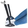 Foot rest hammock portable carry-on folding adjustable footrest under desk travel accessories office foot