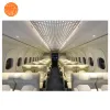 Luxury VIP aircraft restaurant sofa seat