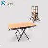 Multi Function Furniture Fitting Foldable Convertible 5 Tier Wooden ladder Storage Self To Dining Table Diy Hardware Mechanism