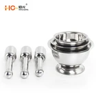 HG Pepper and Garlic Mortar and Pestle Engraved Mortar SS 201