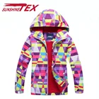 Girl Cute Windbreaker Kids Warm Clothes Children Outdoor Sport Jacket